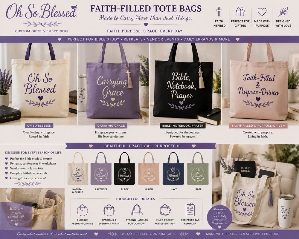 AB4G Canvas Tote