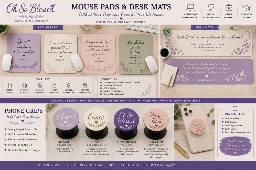 Scripture Mouse Pad
